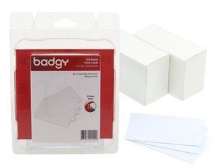 Пластикові карти для принтера Badgy, 0.76 мм , 100 шт 448953 фото