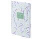 Книга записна тверда обкл. А5, 96 арк., кліт., TR, Floral 3 8457-12-A-TR фото 2