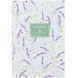 Книга записна тверда обкл. А5, 96 арк., кліт., TR, Floral 3 8457-12-A-TR фото 1