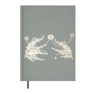 Дневник недатов. полиграфический ONLY, A5, серый, 336 стр. BM.20540-09 фото