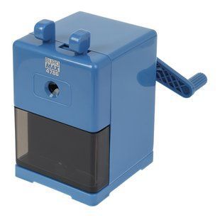 Чинка Buromax механiчна на струбцині, велика, синя BM.4786 фото