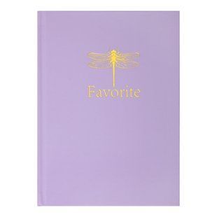 Записная книга Buromax Favourite Pastel, А5, 96 листов, клеточка, твердая ламинированная обложка, сиреневая BM.2410-426 фото