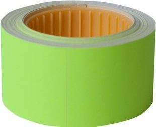Ценник Buromax прямоугольный, наружная намотка, 30х40 мм, 150 штук, желтый BM.282113-08 фото
