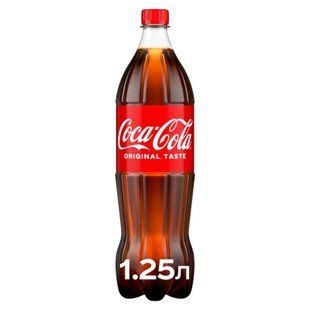 Напій безалкогольний Coca Cola 1.25 л 28921 фото