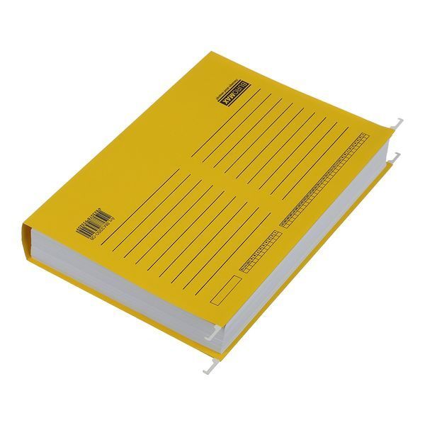 Файл подвесной Buromax, А4, картонный, желтый BM.3350-08 фото