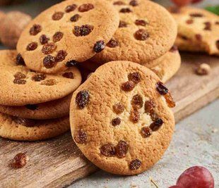 Печенье песочное Biscotti Американское с изюмом 1.3 кг 10420 фото