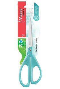 Ножницы офисные ESSENTIALS GREEN 210мм, блистер, голубой MP.468111 фото