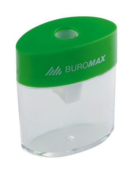 Чинка Buromax з контейнером, пластикова BM.4752 фото