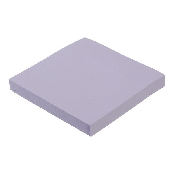 Блок для нотаток PASTEL, 75х75мм, 100арк., бузковий BM.2384-26 фото