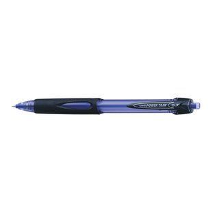 Ручка шариковая автоматическая UNI Power Tank, синяя, 0.7 мм SN-227.Blue фото