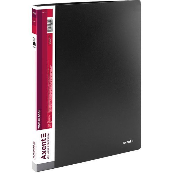 Дисплей-книга Axent 1030-01-A, А4, 30 файлов, черная 1030-01-A фото