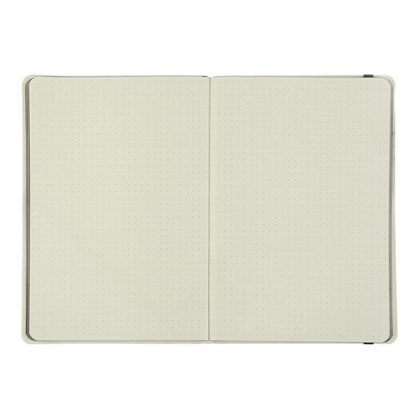Записна книга Buromax Etalon, 96 аркушів, точка, обкладинка штучна шкіра, червона BM.291360-05 фото