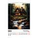 Календар настінний 2026 р., А2, 1 пружина, Fairytale landscapes BM.210651 фото 7