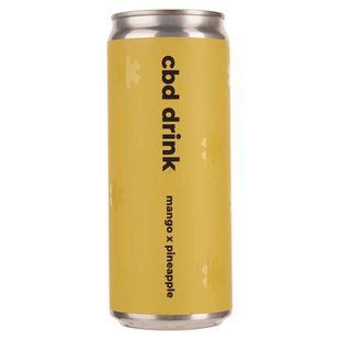Напій безалкогольний газований натуральний Underwood Soda CBD Drink Pineapple Mango 0.33 л 60928 фото