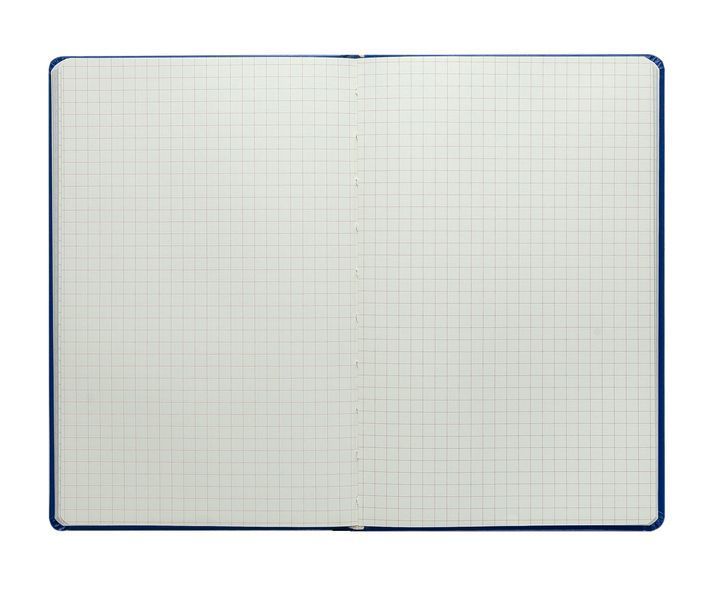 Книга записна TWEED 125*195, 96 арк., клітинка, обкл. штучна шкіра, синій BM.291163-02 фото